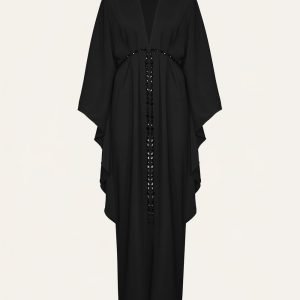 Eterna long dress black